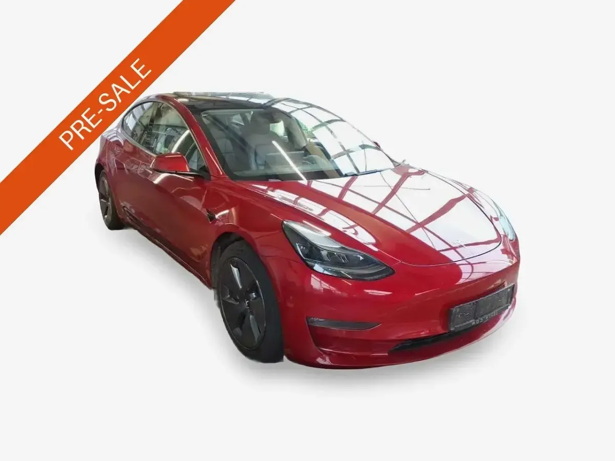 Gebraucht Tesla Model 3 366 kW (498 PS) 2021 Rot Limousine