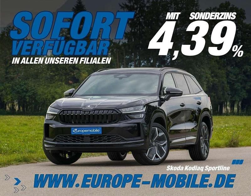 Blackmagic perleffekt Neu 2025 Skoda Kodiaq SportLine SUV | 50.398 € (Fairer Preis) - Bild 1/4