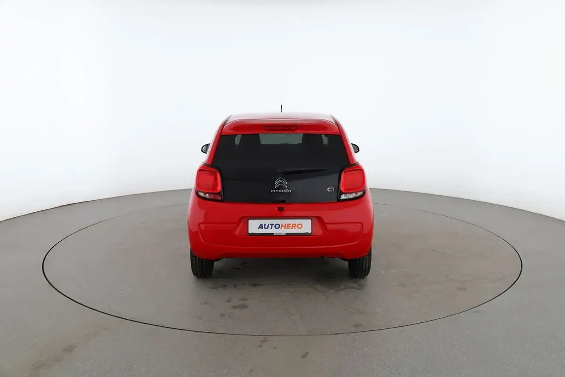 Gebraucht Citroën C1 Feel 2018 Rot Kleinwagen