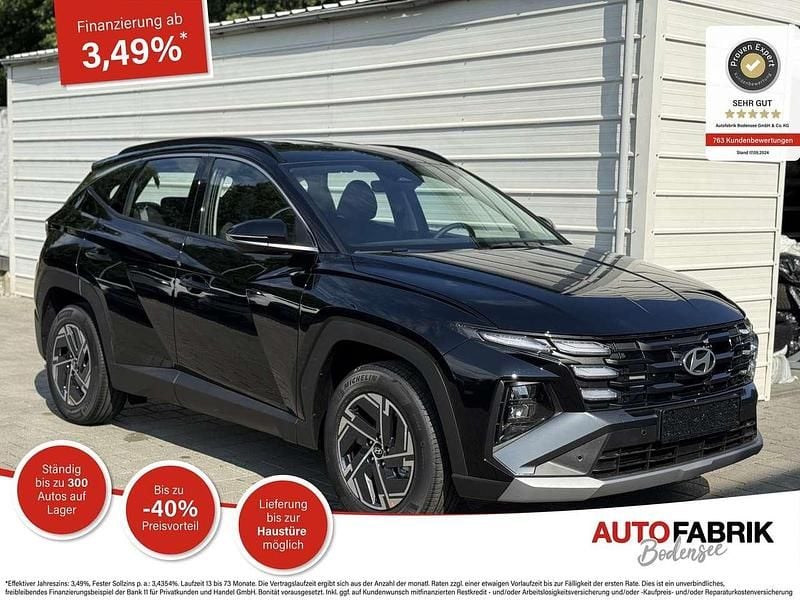 Abyss black metallic Neu 2025 Hyundai Tucson SUV | 26.990 € (Superpreis) - Bild 1/4