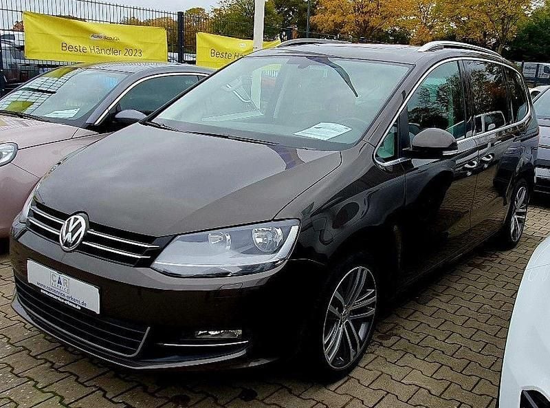 Schwarz Gebraucht 2016 VW Sharan Highline Van / Kleinbus | 18.910 € (Guter Preis) - Bild 1/2