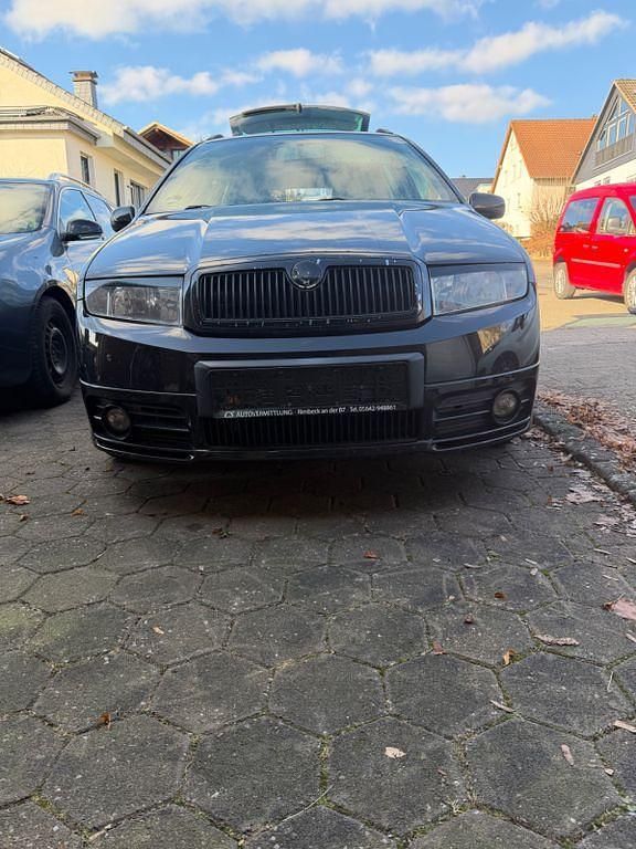 Gebraucht Skoda Fabia 80 PS (58 kW) 2008 Schwarz Kombi