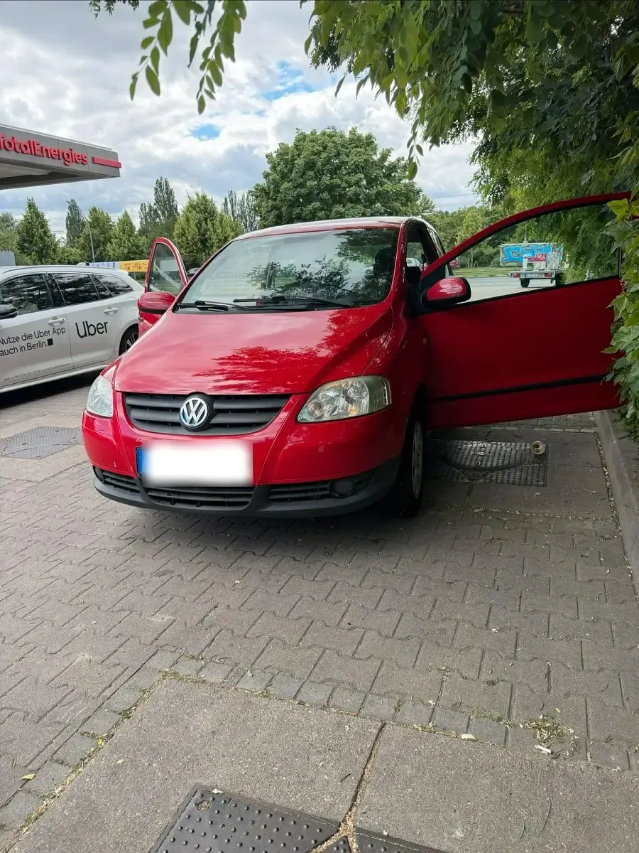 Gebraucht VW Fox 75 PS (55 kW) 2006 Rot Kleinwagen