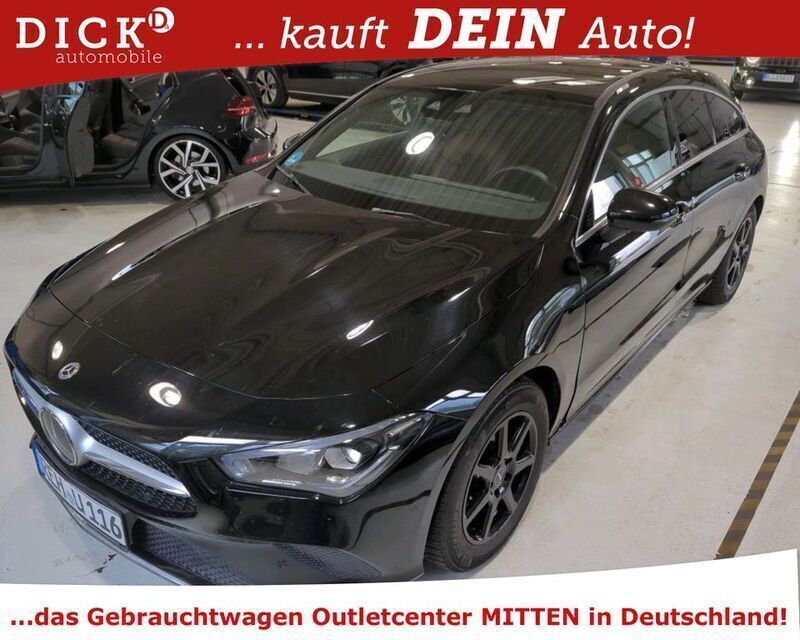 Schwarz Gebraucht 2021 Mercedes CLA200 Shooting Brake Kombi | 22.450 € (Superpreis) - Bild 1/4