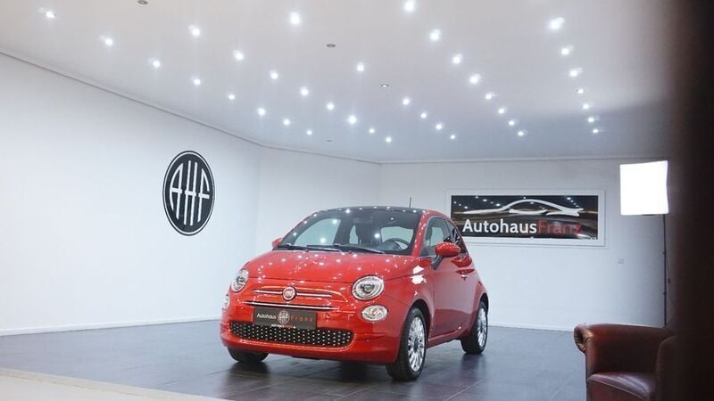 Rot Gebraucht 2021 Fiat 500 Lounge Kleinwagen | 13.497 € (Fairer Preis) - Bild 1/4