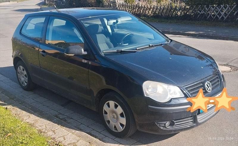 Gebraucht VW Polo Trendline 60 PS (44 kW) 2007 Schwarz Kleinwagen