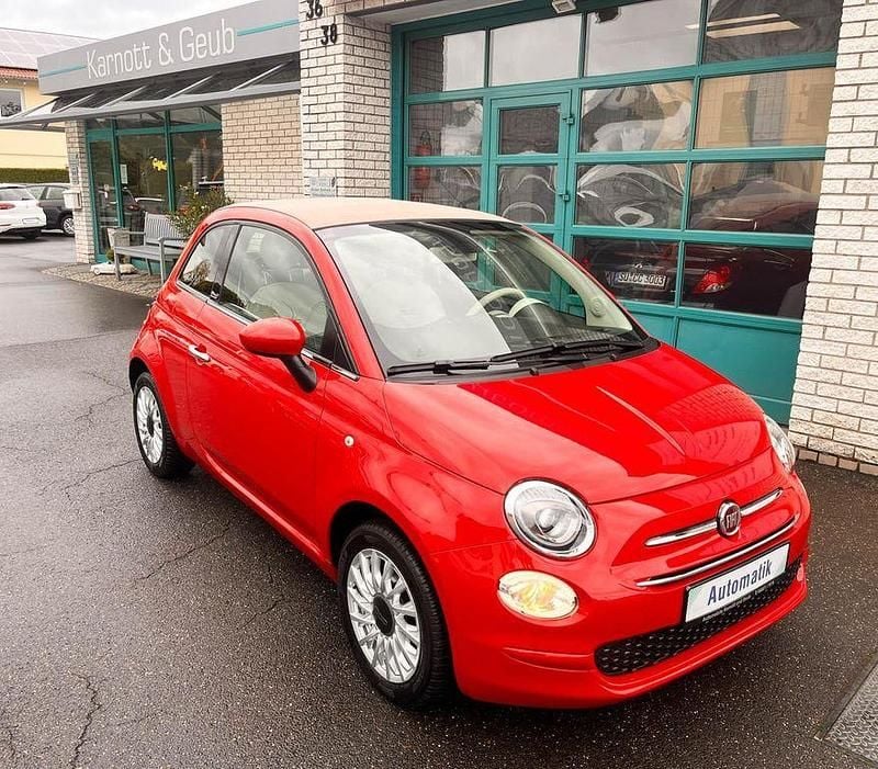 Rot Gebraucht 2019 Fiat 500 Lounge Cabrio | 14.950 € (Etwas zu teuer) - Bild 1/4