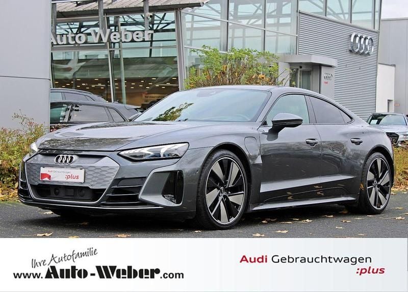 Grau Gebraucht 2022 Audi e-tron GT quattro Ambiente Limousine | 48.870 € (Guter Preis) - Bild 1/4