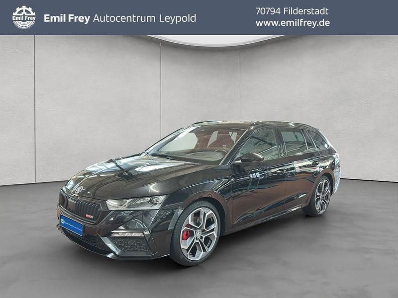Schwarz Gebraucht 2022 Skoda Octavia RS Kombi | 29.890 € (Fairer Preis) - Bild 1/4