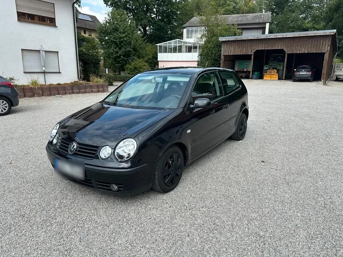 Gebraucht VW Polo 75 PS (55 kW) 2002 Schwarz Kleinwagen