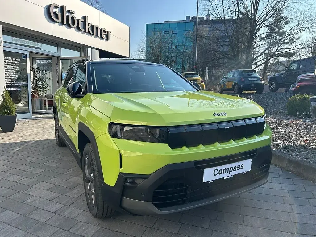 Ny Jeep Compass 145 HK (106 kW) 2026 Grøn SUV