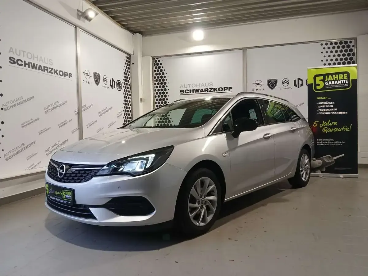 Gebraucht Opel Astra 145 PS (106 kW) 2021 Silber Kombi
