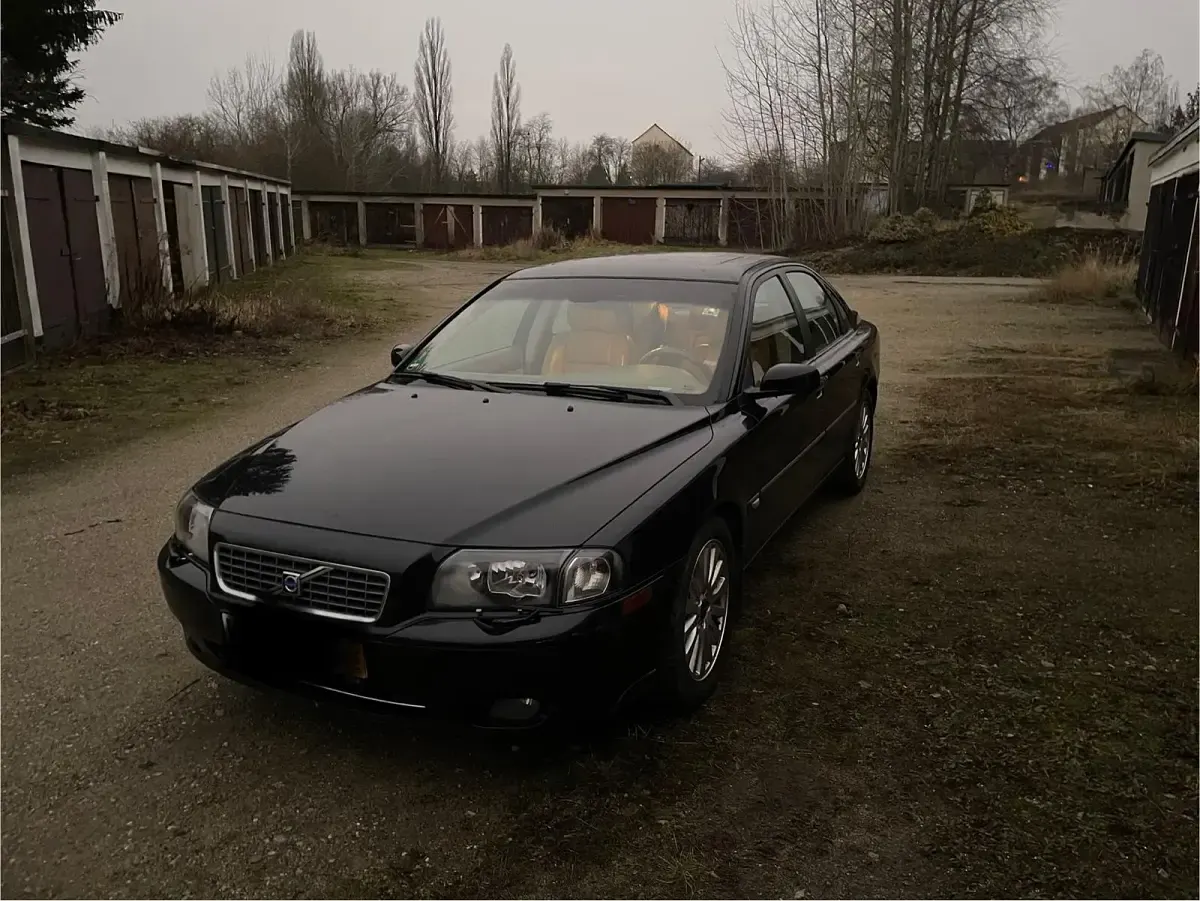 Gebraucht Volvo S80 2003 Schwarz Limousine