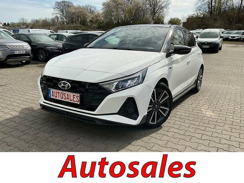 Gebraucht Hyundai i20 N Line 101 PS (74 kW) 2022 Weiß Kleinwagen