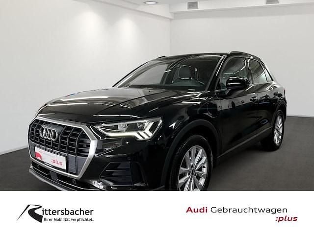 Mythosschwarz metallic Gebraucht 2021 Audi Q3 S-Line SUV | 25.760 € (Guter Preis) - Bild 1/4