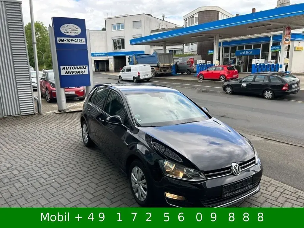 Gebraucht VW Golf VII LOUNGE 110 PS (80 kW) 2016 Schwarz Limousine