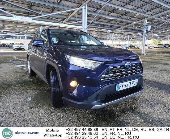 Gebraucht Toyota RAV4 Hybrid 218 PS (160 kW) 2019 Blau SUV