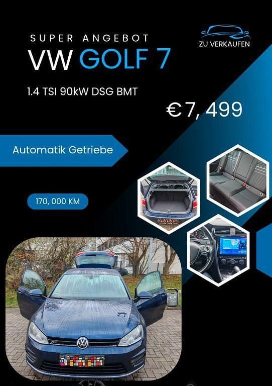 Gebraucht VW Golf VII Cup 122 PS (89 kW) 2014 Blau Limousine