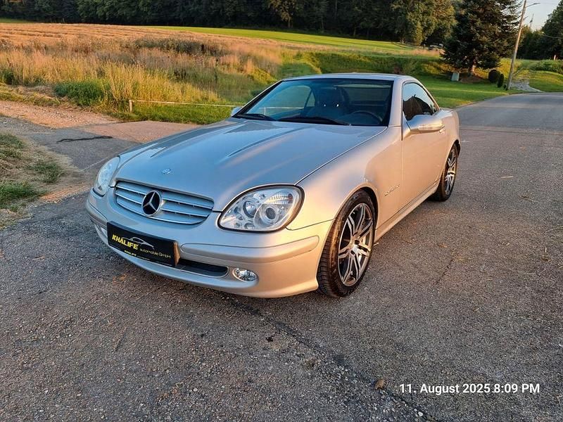 Silber Gebraucht 2003 Mercedes SLK230 Cabrio | 4.999 € (Guter Preis) - Bild 1/4
