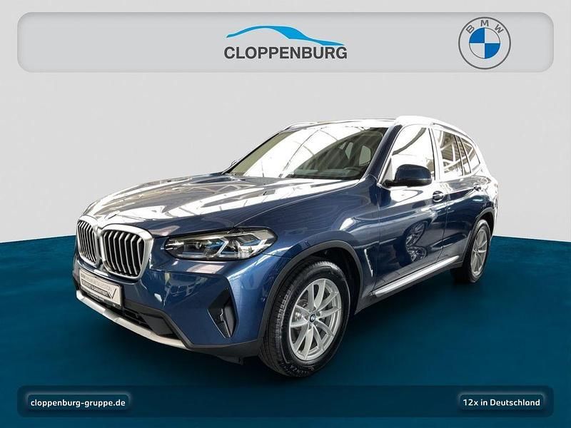Blau Gebraucht 2024 BMW X3 Efficient Dynamics SUV | 49.485 € (Superpreis) - Bild 1/4