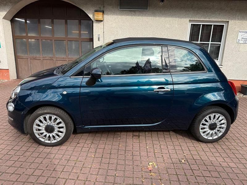 Gebraucht Fiat 500 Lounge 69 PS (50 kW) 2017 Blau Cabrio