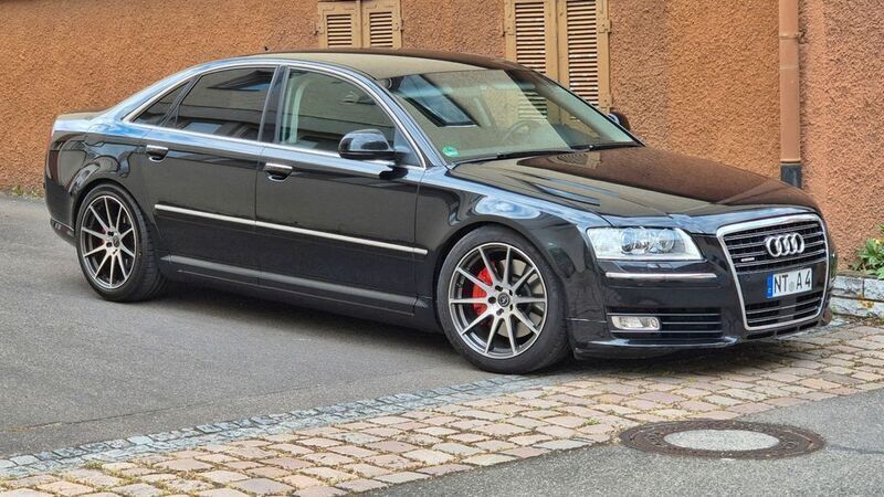 Schwarz Gebraucht 2009 Audi A8 Sport Limousine | 9.200 € (Fairer Preis) - Bild 1/4
