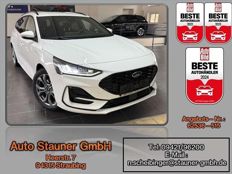 Frostweiß Gebraucht 2025 Ford Focus ST-Line Kombi | 24.480 € (Fairer Preis) - Bild 1/4