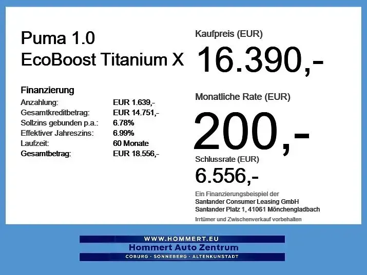 Gebraucht Ford Puma Titanium X 155 PS (114 kW) 2022 Magneticgrau SUV