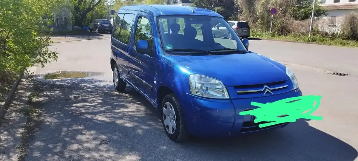 Gebraucht Citroën Berlingo 75 PS (55 kW) 2003 Blau Van / Kleinbus