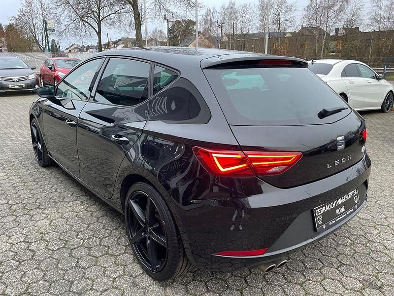 Usata Seat Leon FR 184 CV (135 kW) 2017 Nero Berlina