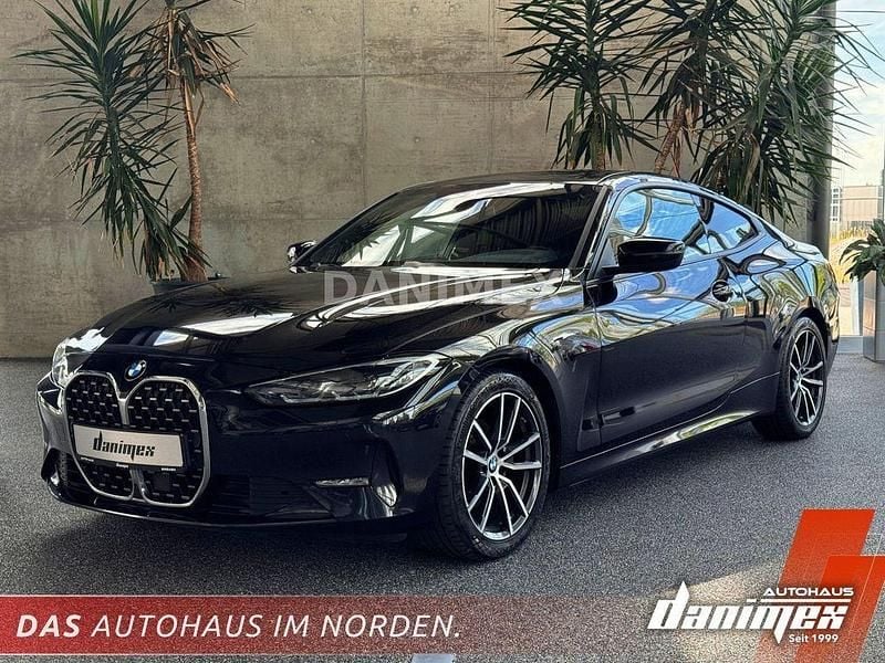Schwarz Gebraucht 2021 BMW 420 Sport Line Coupé | 31.950 € (Etwas zu teuer) - Bild 1/4