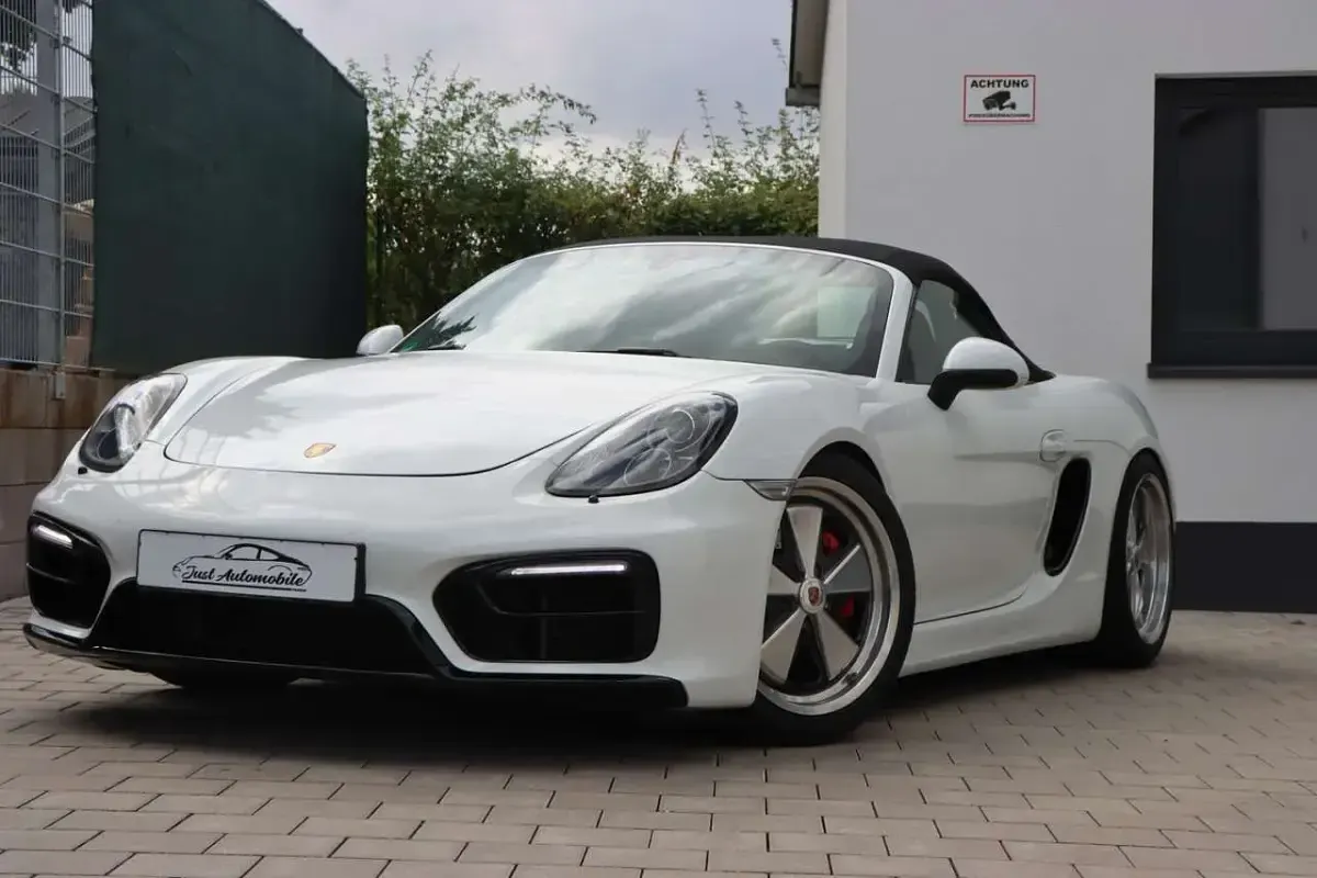 Gebraucht Porsche Boxster GTS 330 PS (242 kW) 2016 Weiß Cabrio