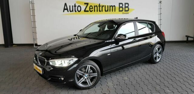 Gebraucht BMW 118 Sport Line 136 PS (100 kW) 2018 Schwarz Kleinwagen
