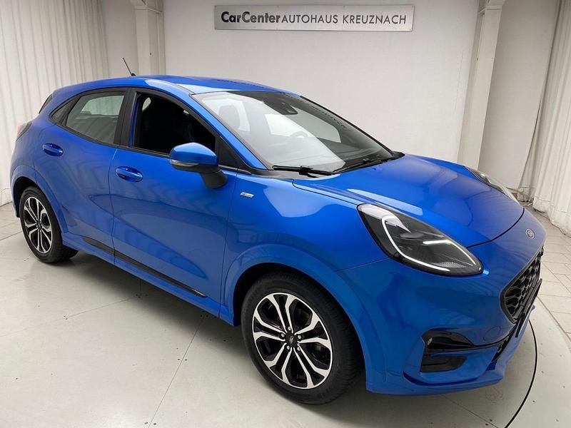 Blau Gebraucht 2020 Ford Puma Gen-E ST-Line SUV | 17.500 € (Fairer Preis) - Bild 1/1