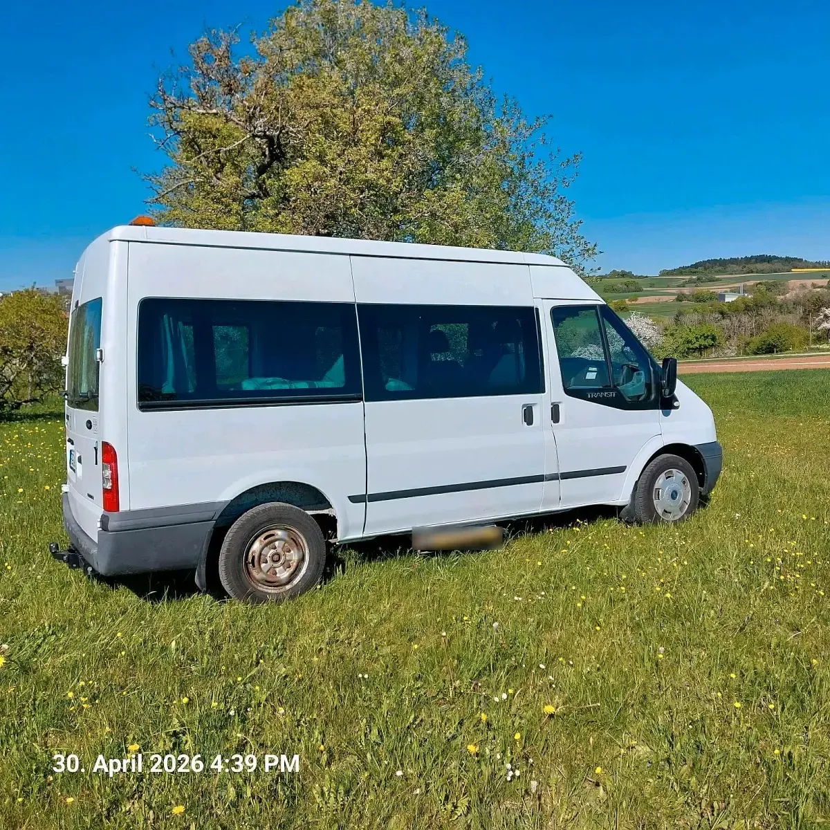 Occasion Ford Transit 125 ch (91 kW) 2014 Blanc Monospace