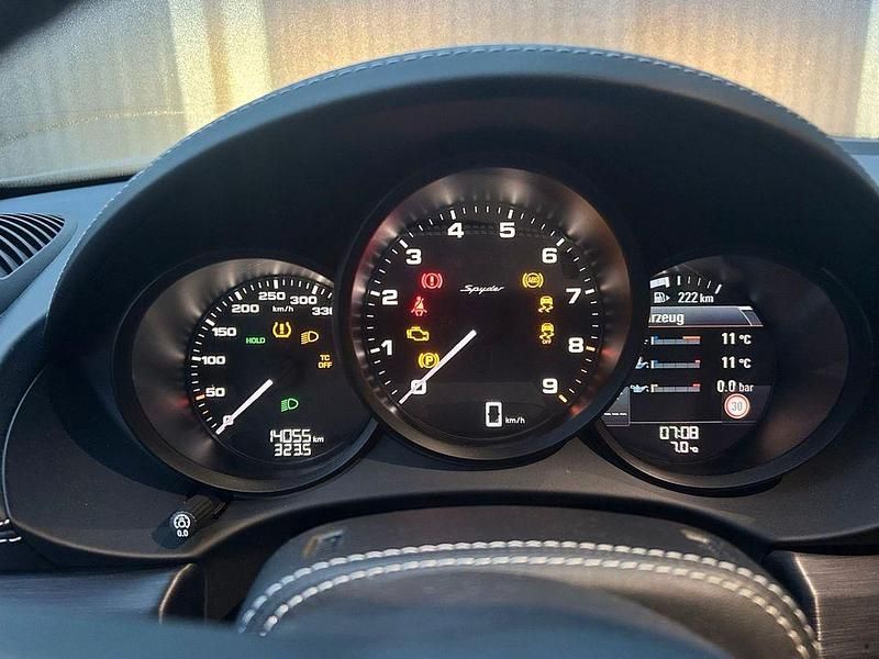 Gebraucht Porsche Boxster Spyder 420 PS (308 kW) 2020 Grau Cabrio