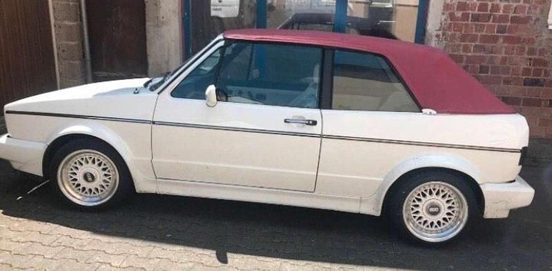 Gebraucht VW Golf Cabriolet 98 PS (72 kW) 1987 Weiß Cabrio