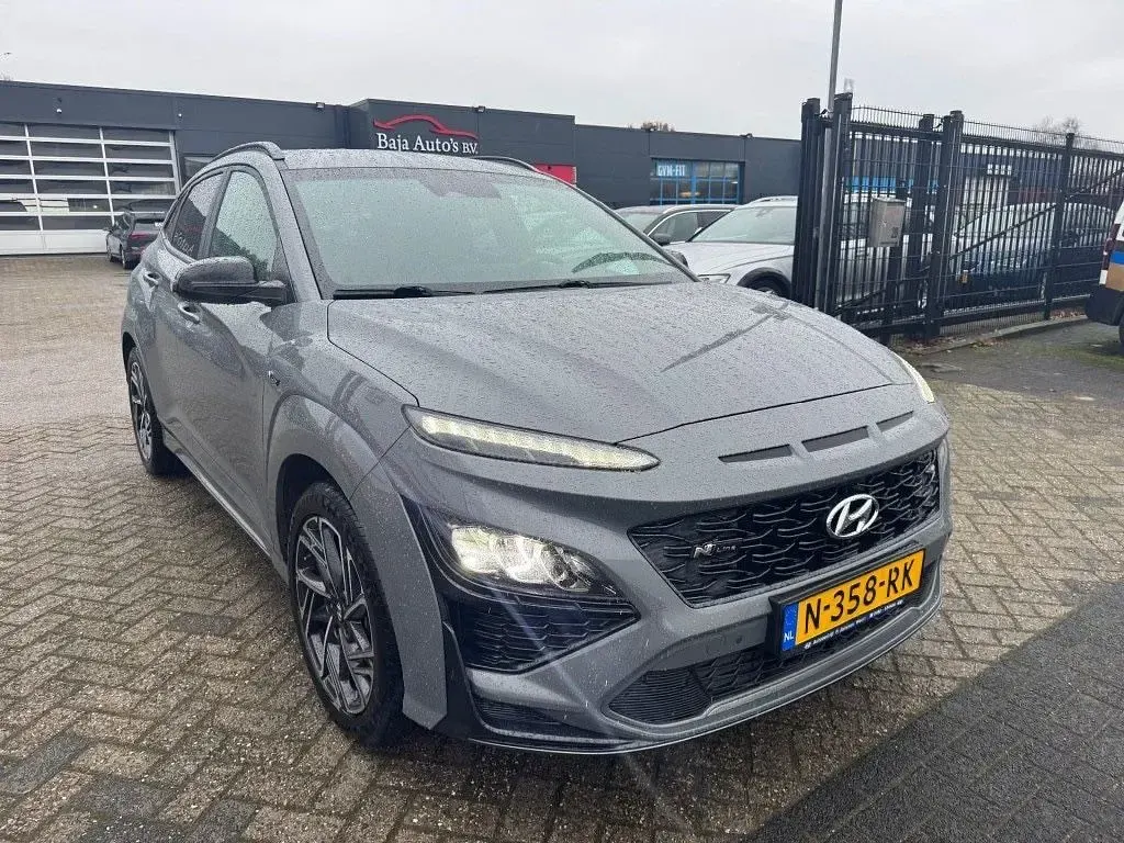 Gebraucht Hyundai Kona N Line 120 PS (88 kW) 2022 Grau SUV