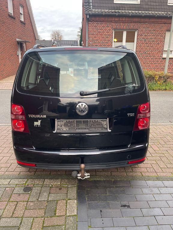 Gebraucht VW Touran Conceptline 105 PS (77 kW) 2007 Schwarz Van / Kleinbus