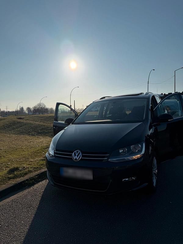 Gebraucht VW Sharan 150 PS (110 kW) 2012 Blau Van / Kleinbus