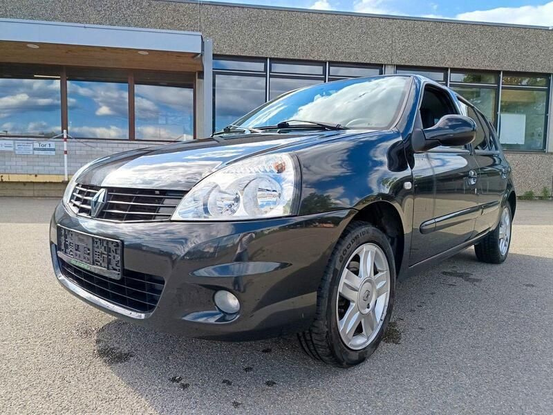 Black metallic Gebraucht 2011 Renault Clio II Campus Kleinwagen | 2.999 € (Fairer Preis) - Bild 1/4