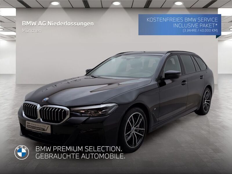 Schwarz Gebraucht 2022 BMW 540 M Sport Kombi | 47.806 € (Superpreis) - Bild 1/3