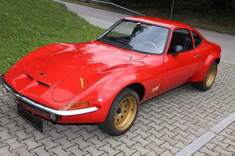 Gebraucht Opel GT 90 PS (66 kW) 1974 Rot Coupé