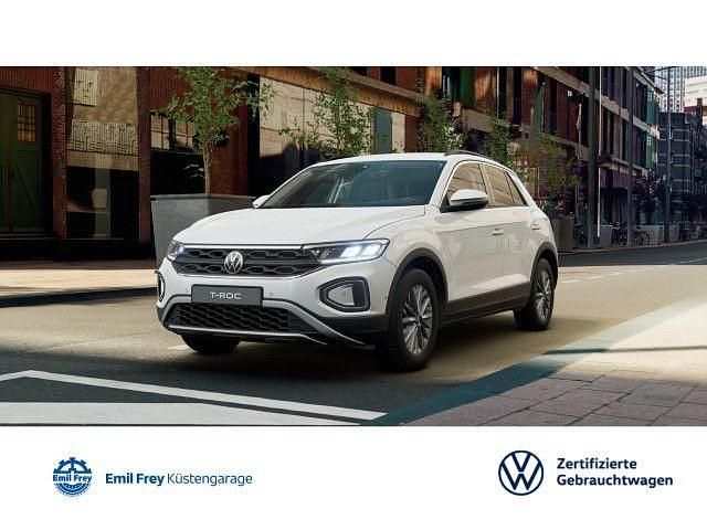 Weiß Gebraucht 2025 VW T-Roc Life SUV | 22.980 € (Etwas zu teuer) - Bild 1/4