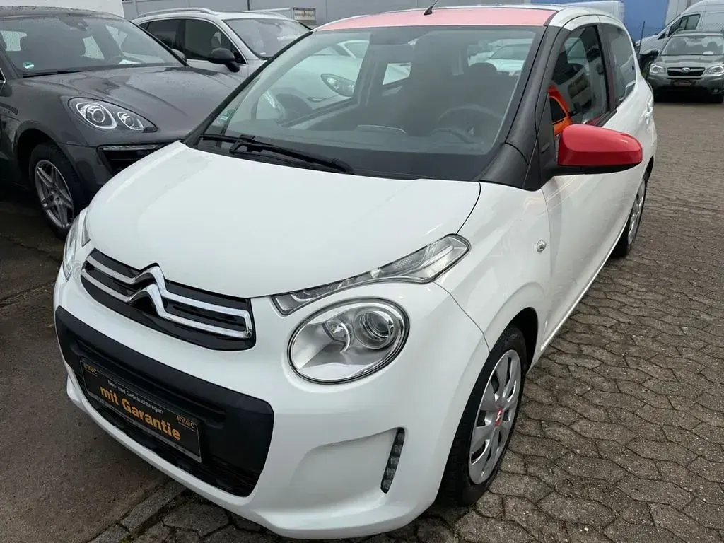 Gebraucht Citroën C1 SELECTION 82 PS (60 kW) 2016 Weiß Kleinwagen