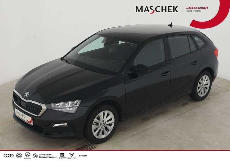 Gebraucht Skoda Scala Ambition 110 PS (80 kW) 2023 Black magic perleffekt Kleinwagen