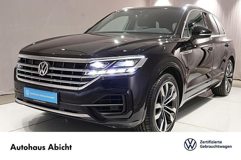 Gebraucht VW Touareg R-line 286 PS (210 kW) 2019 Deep black perleffekt SUV