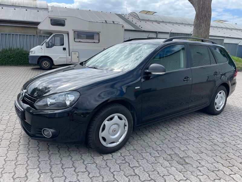 Schwarz Gebraucht 2013 VW Golf VI Match Kombi | 4.300 € (Fairer Preis) - Bild 1/4