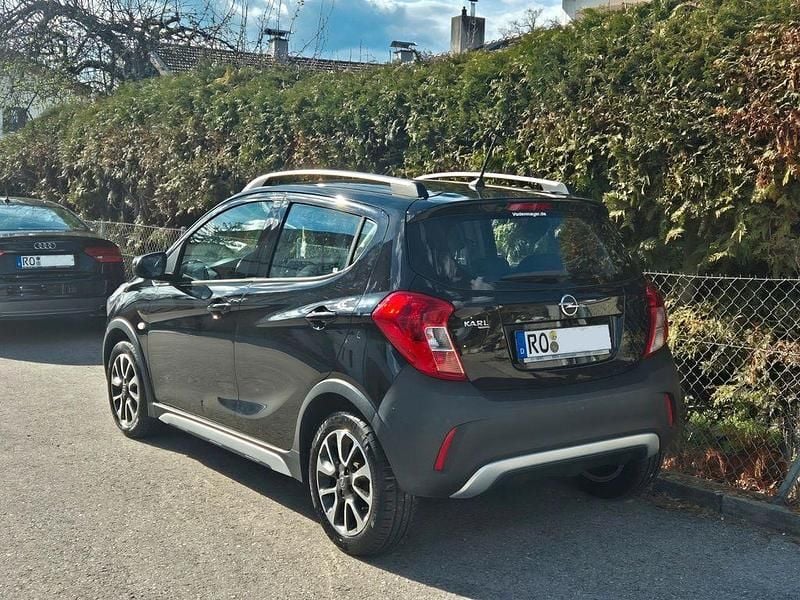 Gebraucht Opel Karl Rocks 75 PS (55 kW) 2017 Schwarz Kleinwagen