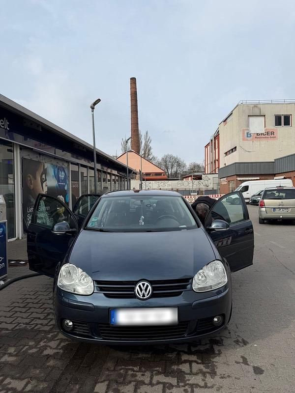Gebraucht VW Golf V Goal 2006 Blau Kleinwagen